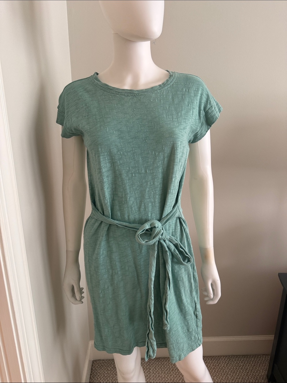 J. Crew Casual Belted Tee Dress